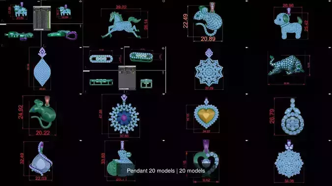 Pendant 20 models