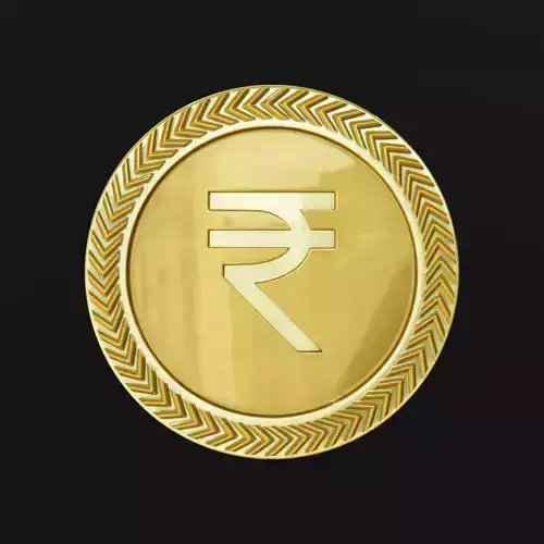 rupee coin Free 3D print model