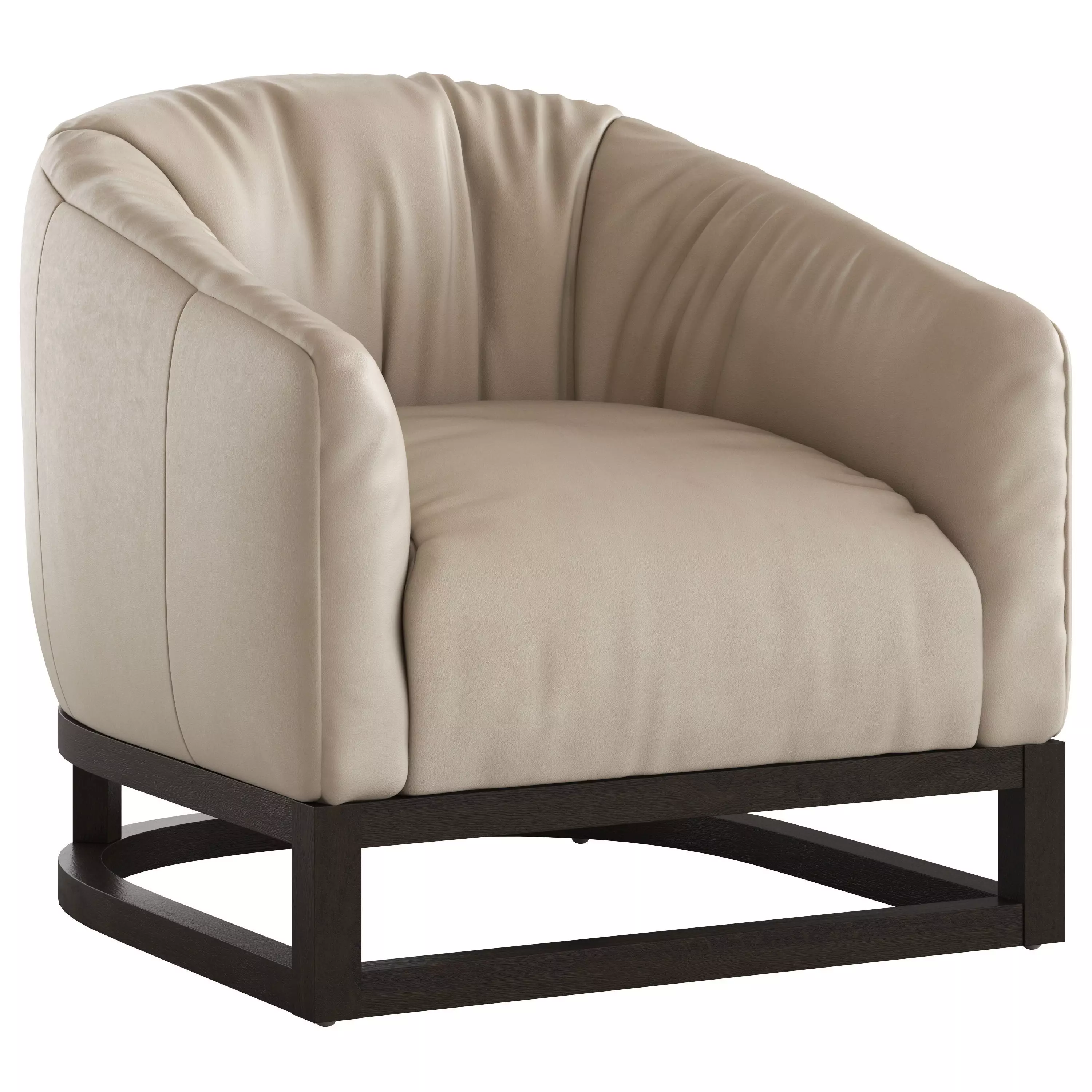 Coco Republic Heston Tub Chair 3D model_0