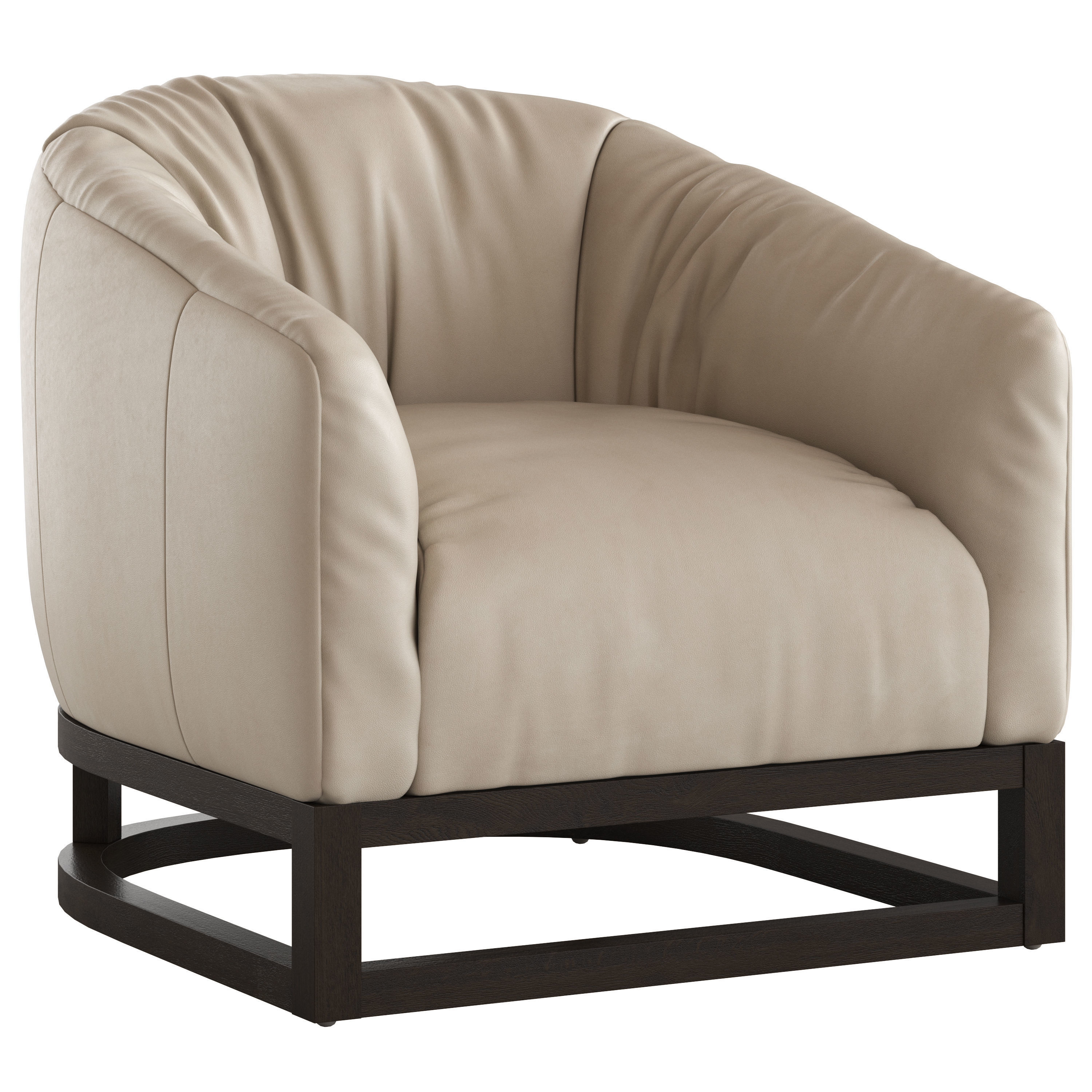 Coco Republic Heston Tub Chair 3D model_4