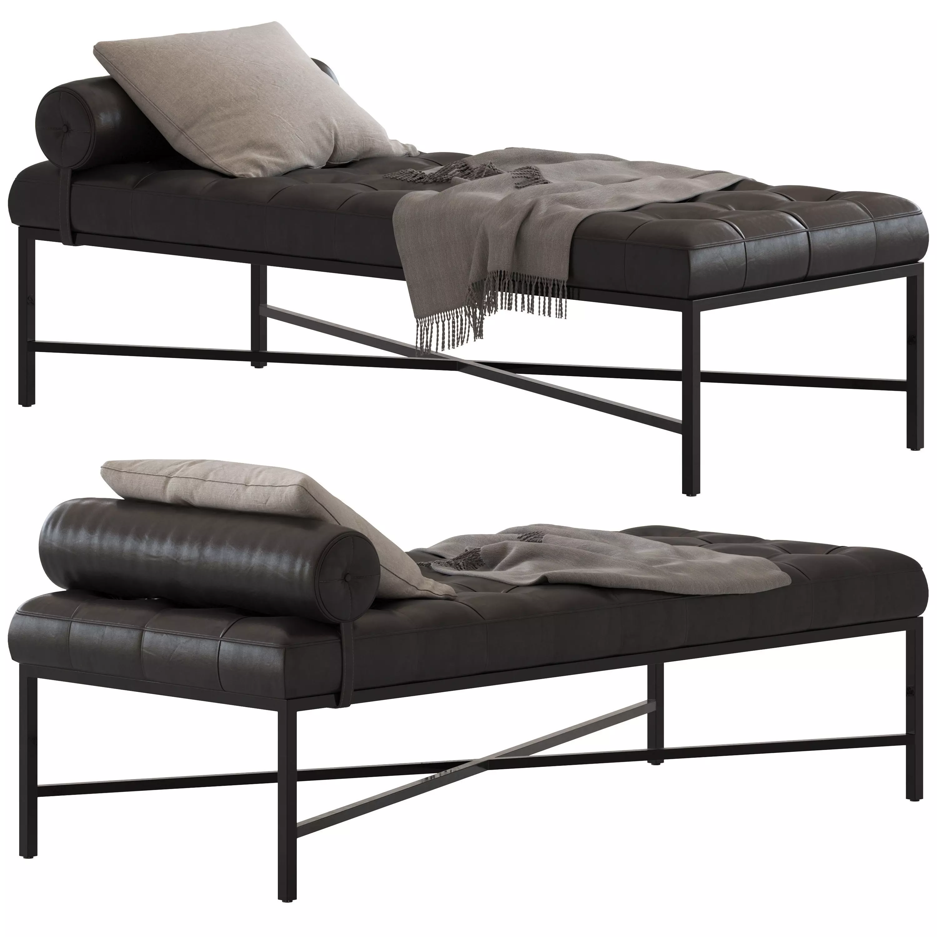 Coco Republic Jonathan Lounge 3D model_0