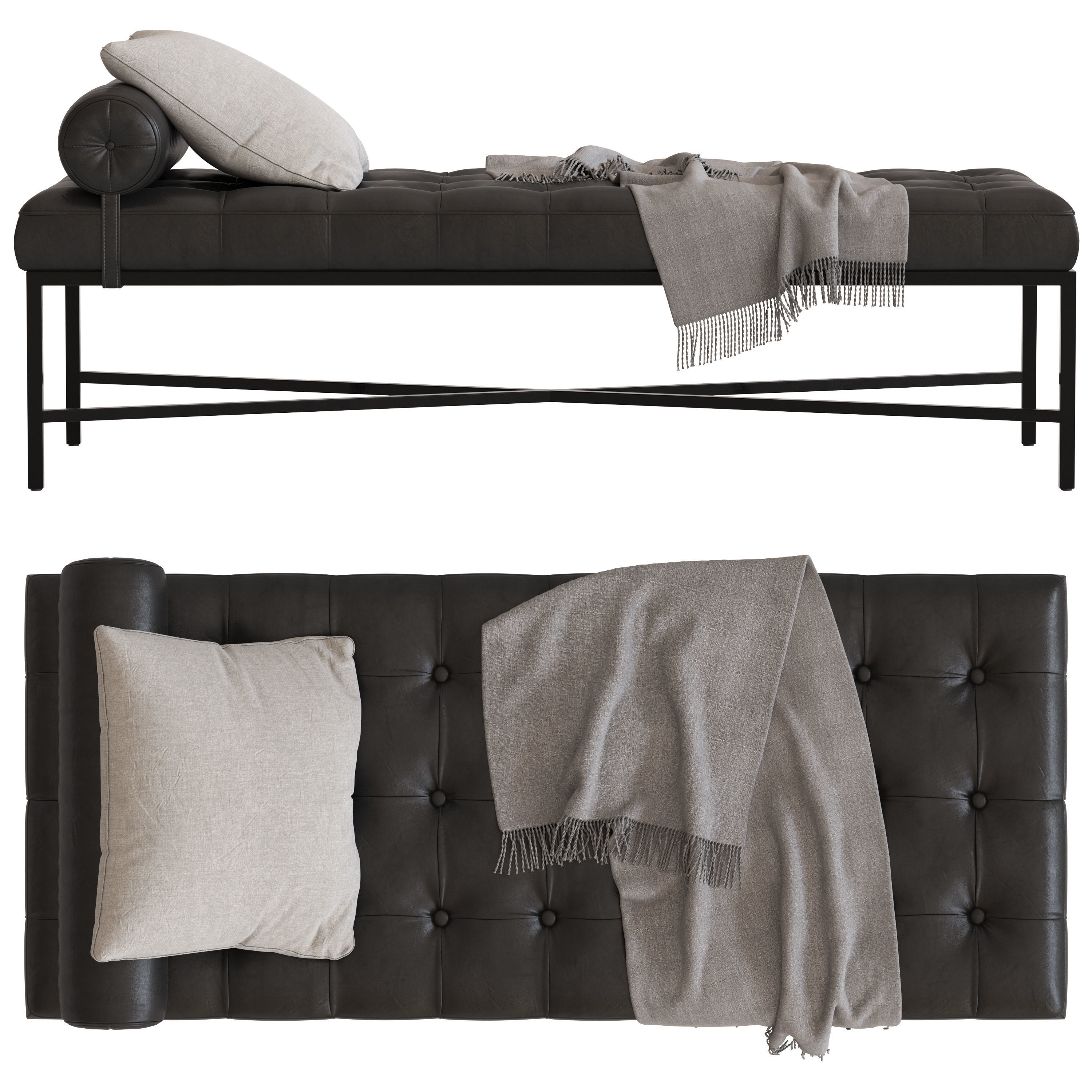 Coco Republic Jonathan Lounge 3D model_1