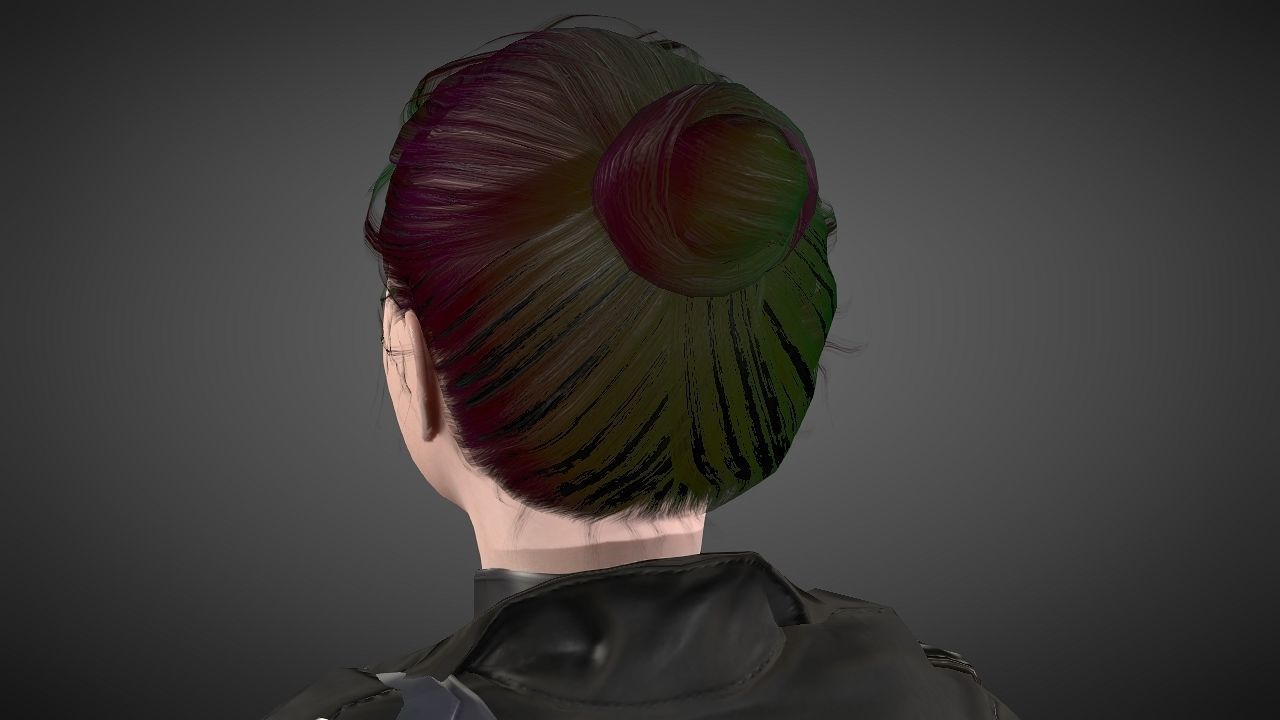 Zhai Kim Low-poly 3D model_14