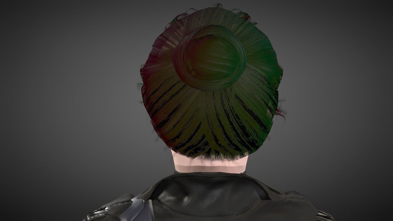 Zhai Kim Low-poly 3D model_13