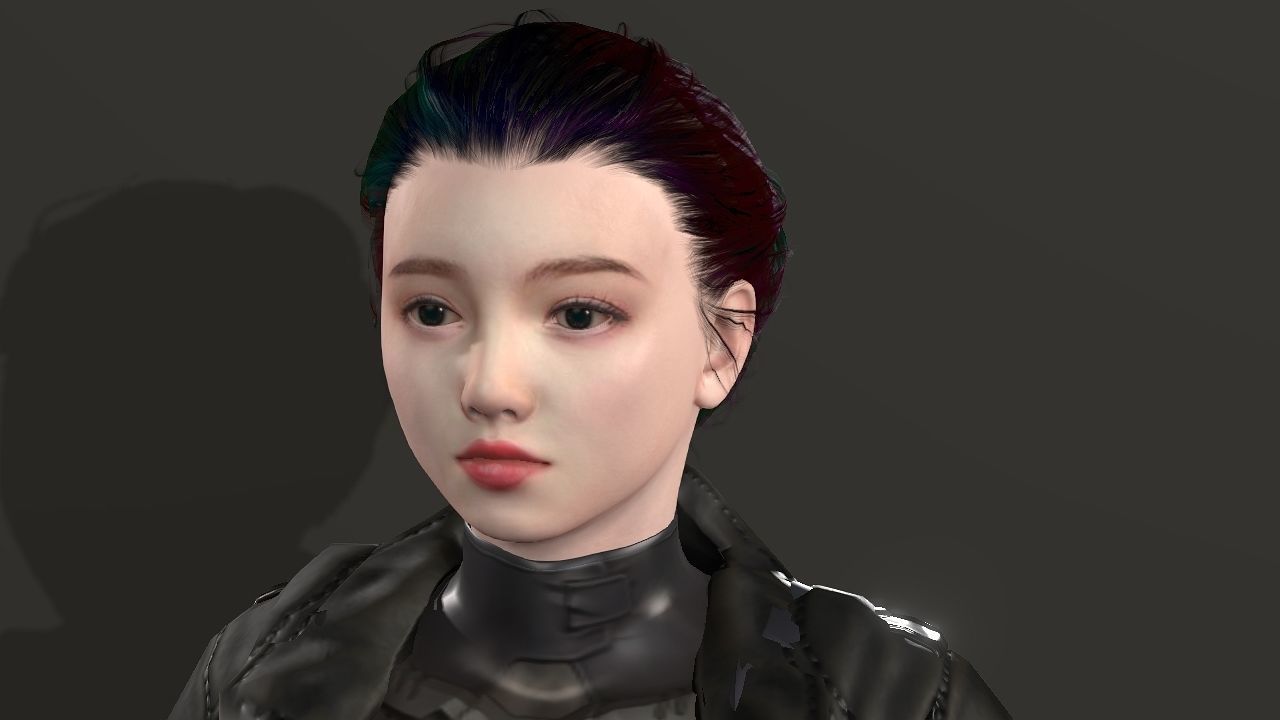 Zhai Kim Low-poly 3D model_22