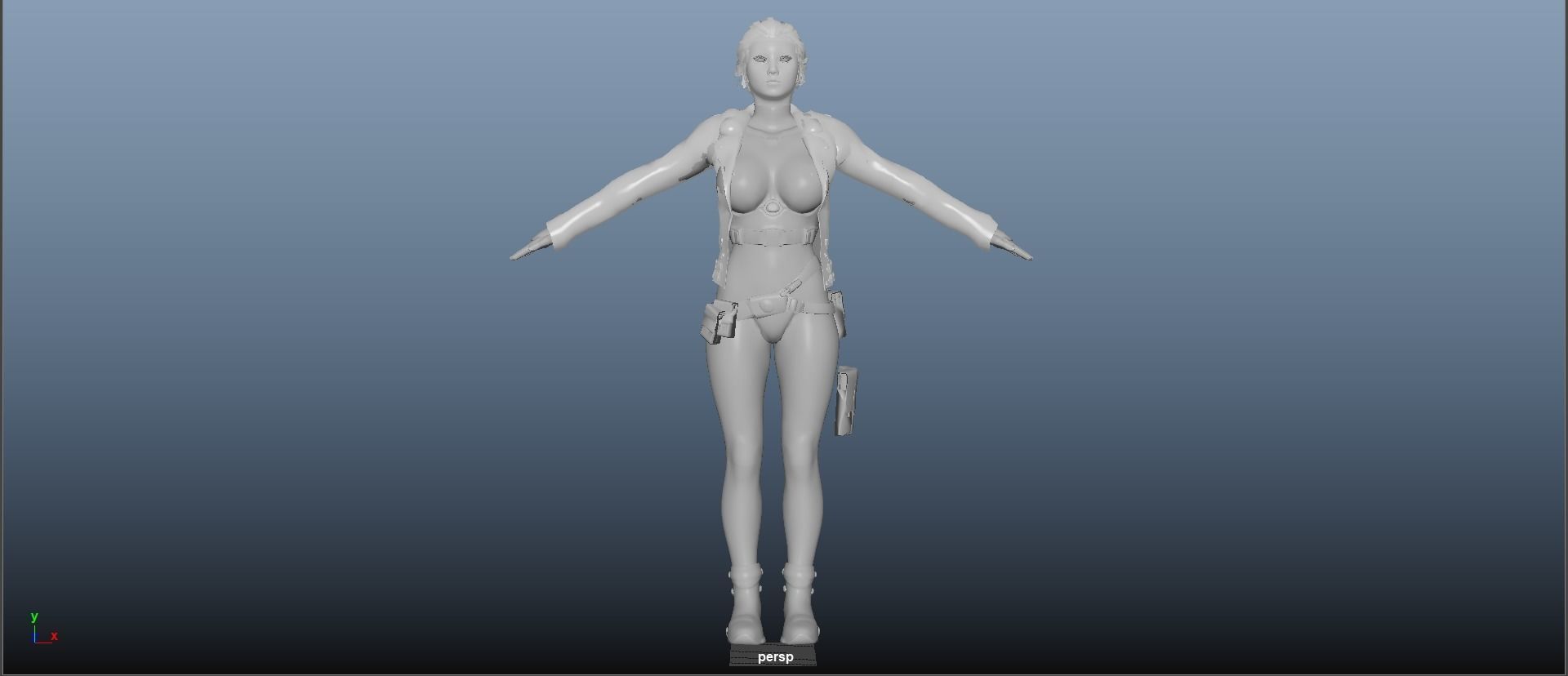 Zhai Kim Low-poly 3D model_23
