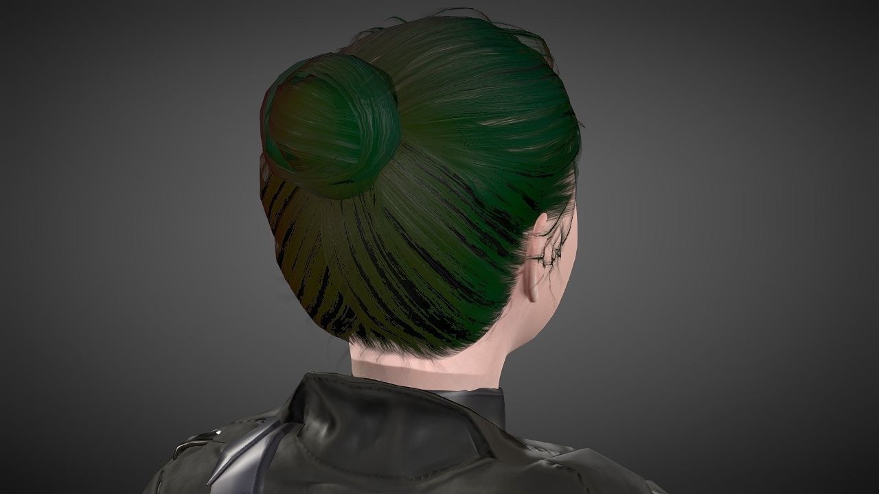 Zhai Kim Low-poly 3D model_12