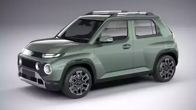 Hyundai Casper 2025 3D model
