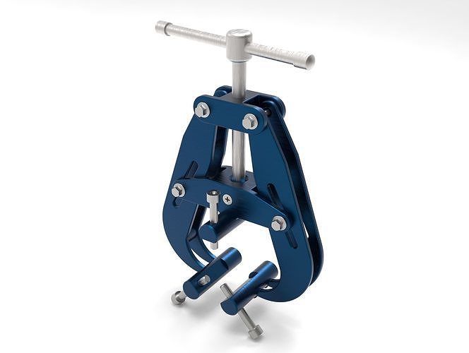 pipe clamp 3D model