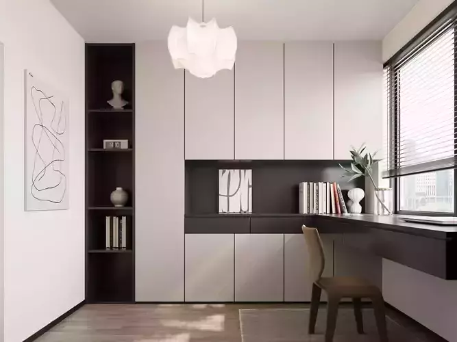 3D model of interior study