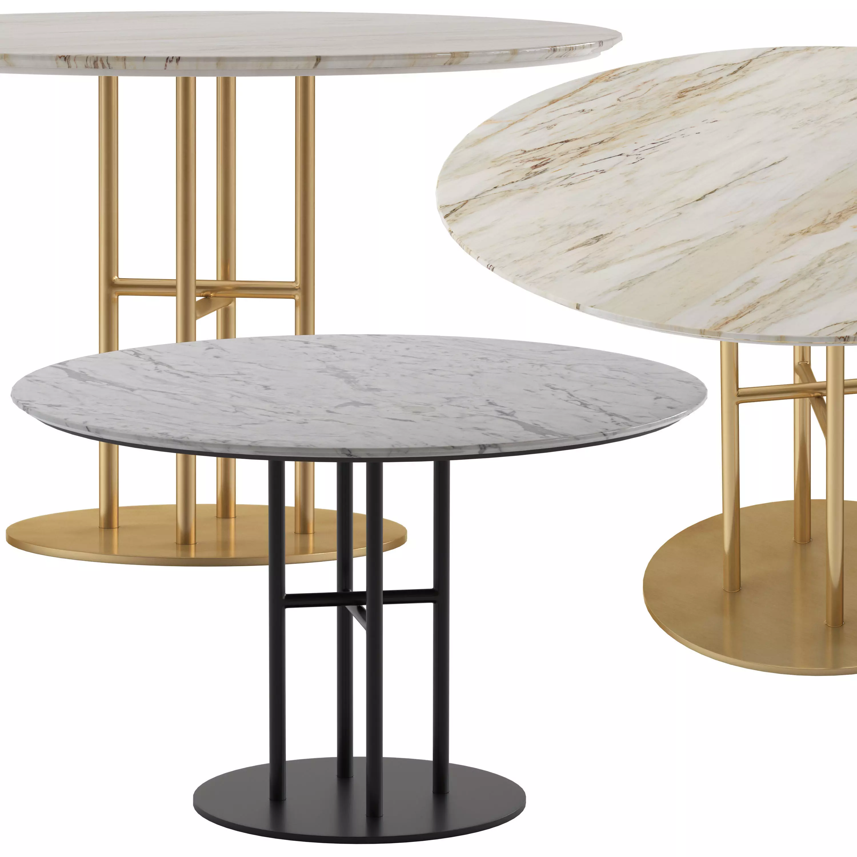 Coco Republic Flex Table 3D model_0