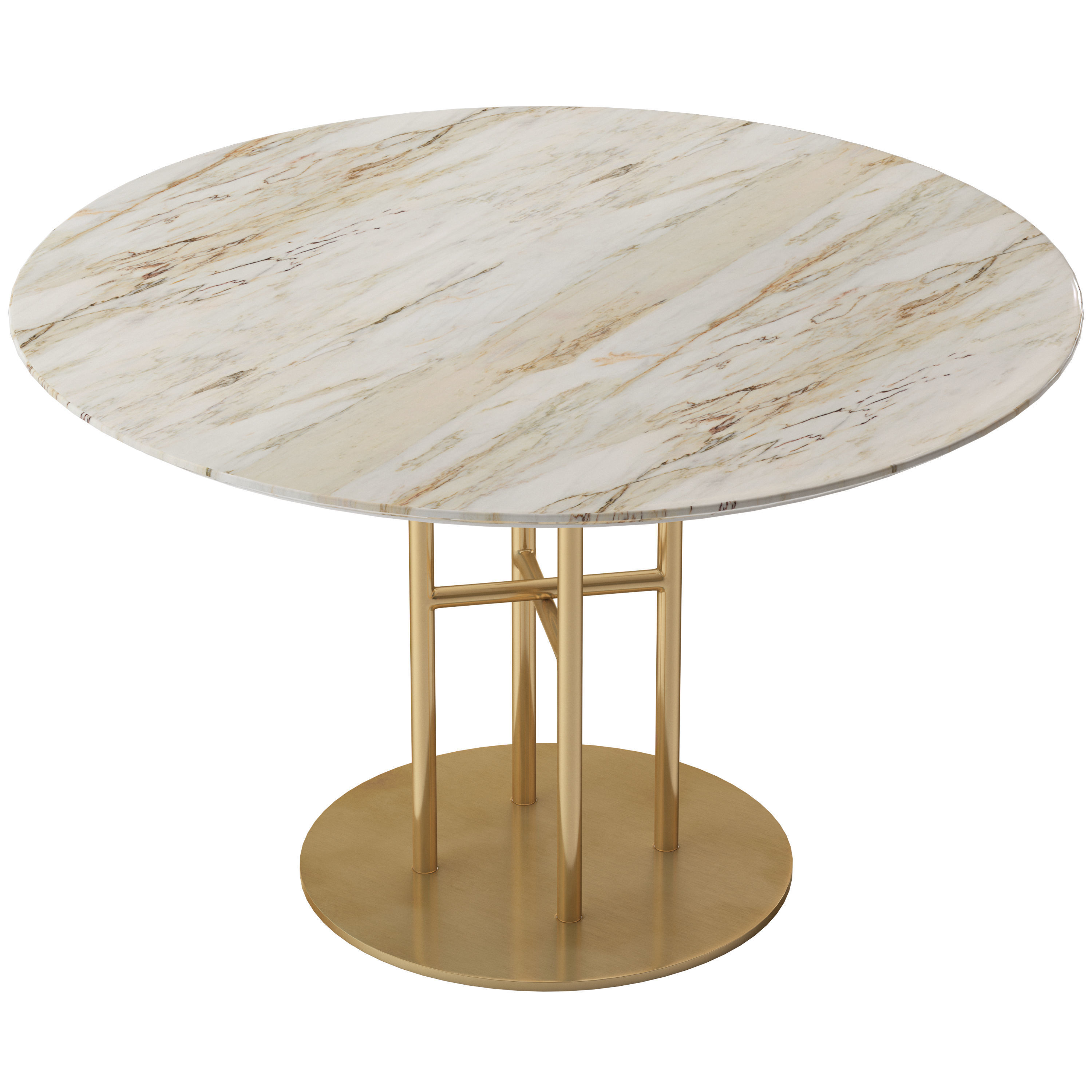 Coco Republic Flex Table 3D model_1