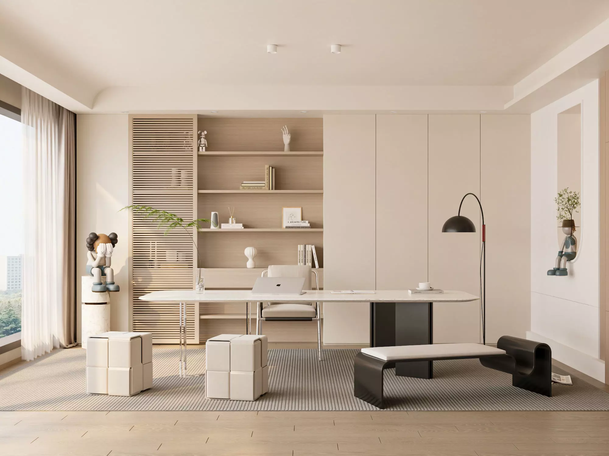 3D model of interior study 3D model_0