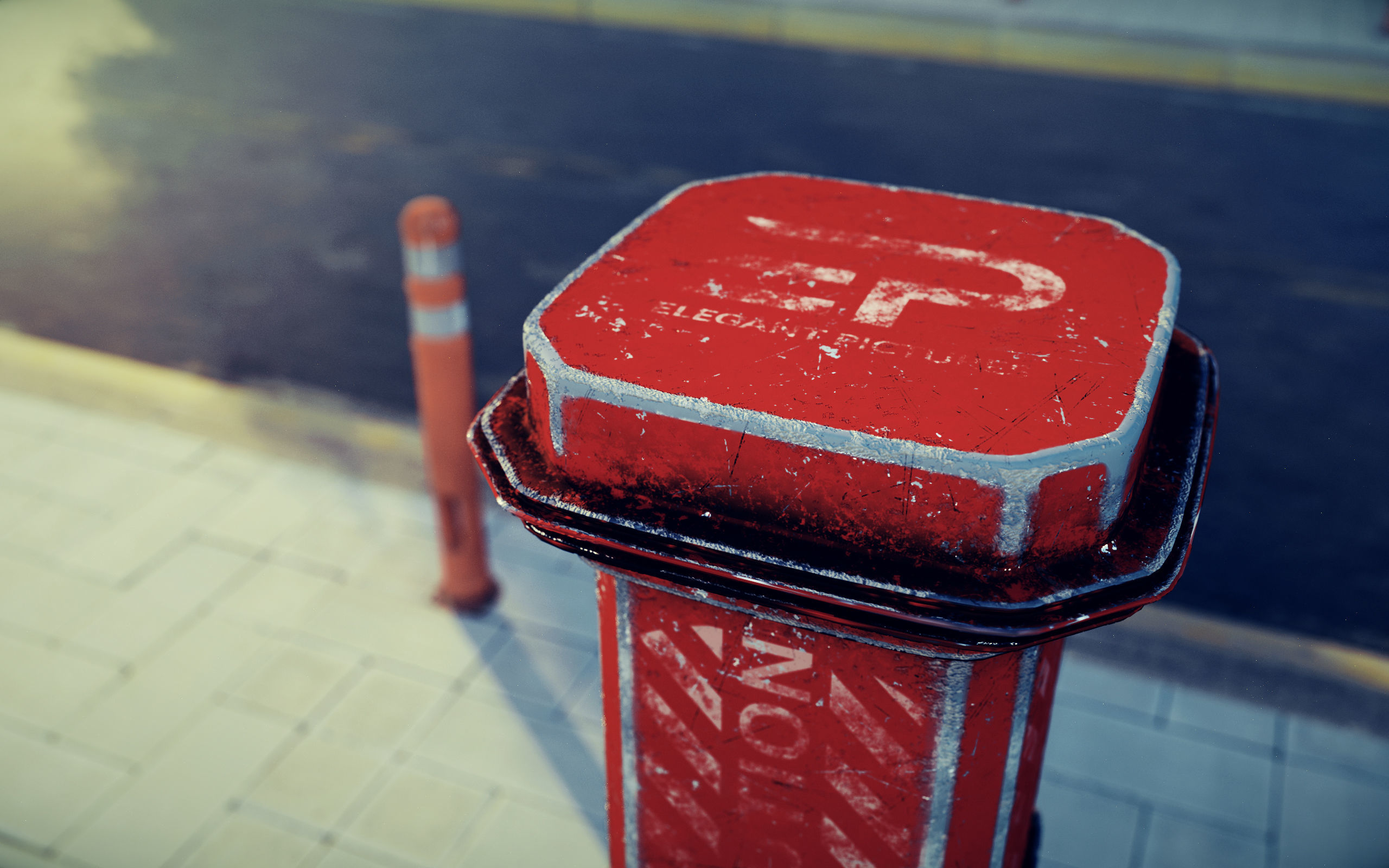 3D Old and Destroyed Fire Hydrant 3D model_1