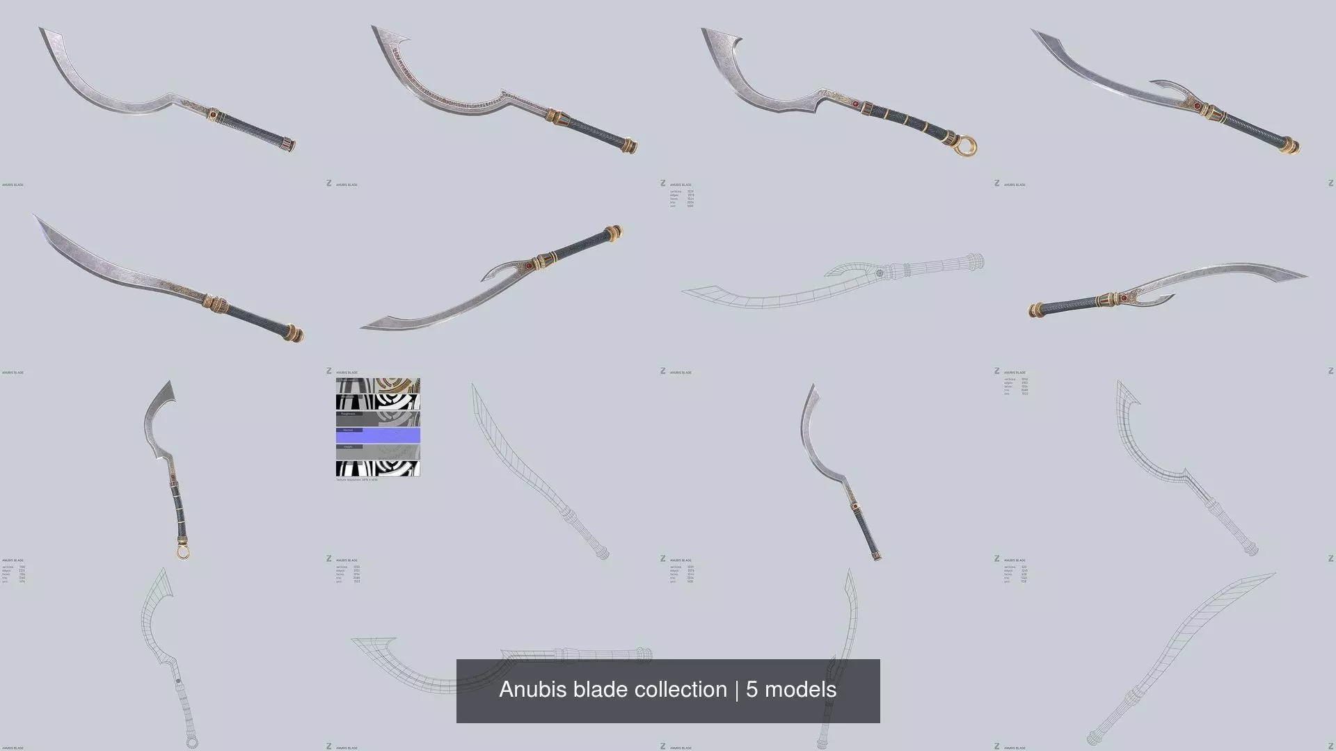Anubis blade collection _6