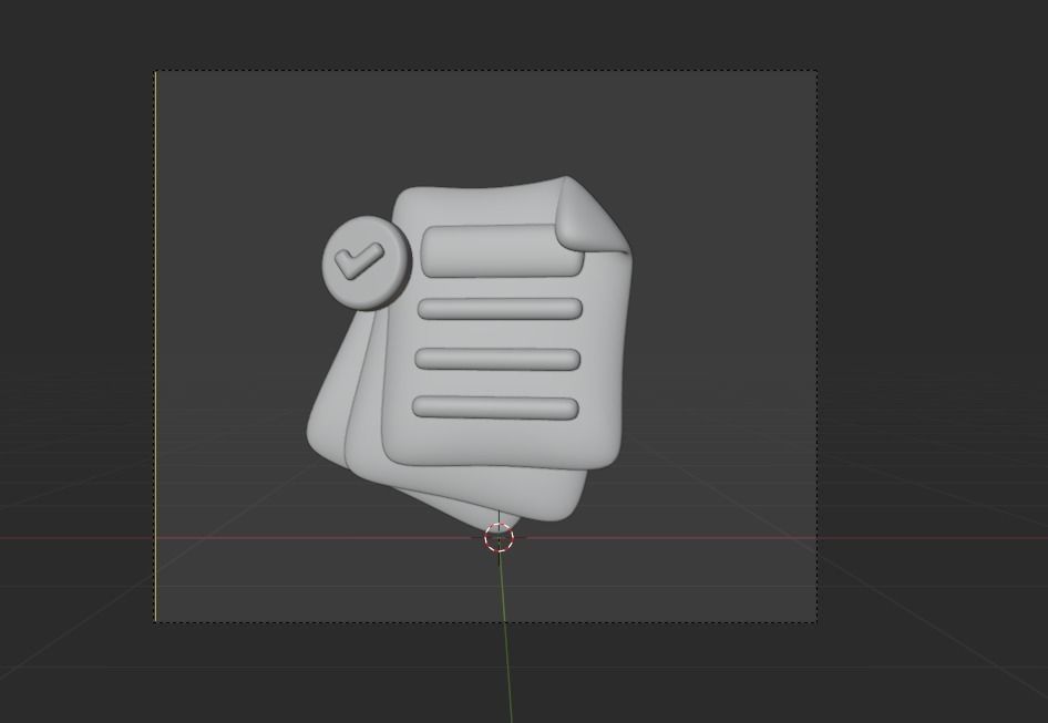 Online Business 3d Illustration  Icon Pack 3D model_10