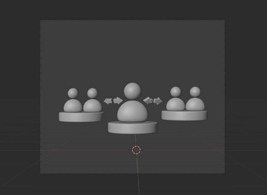 Online Business 3d Illustration  Icon Pack 3D model_30