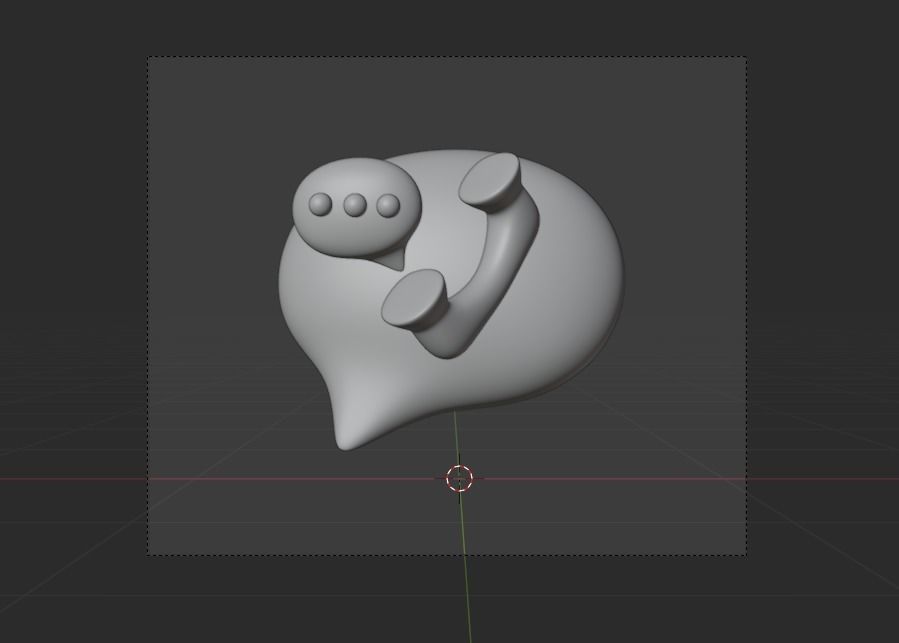 Online Business 3d Illustration  Icon Pack 3D model_13