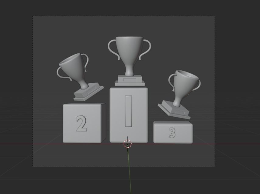 Online Business 3d Illustration  Icon Pack 3D model_6