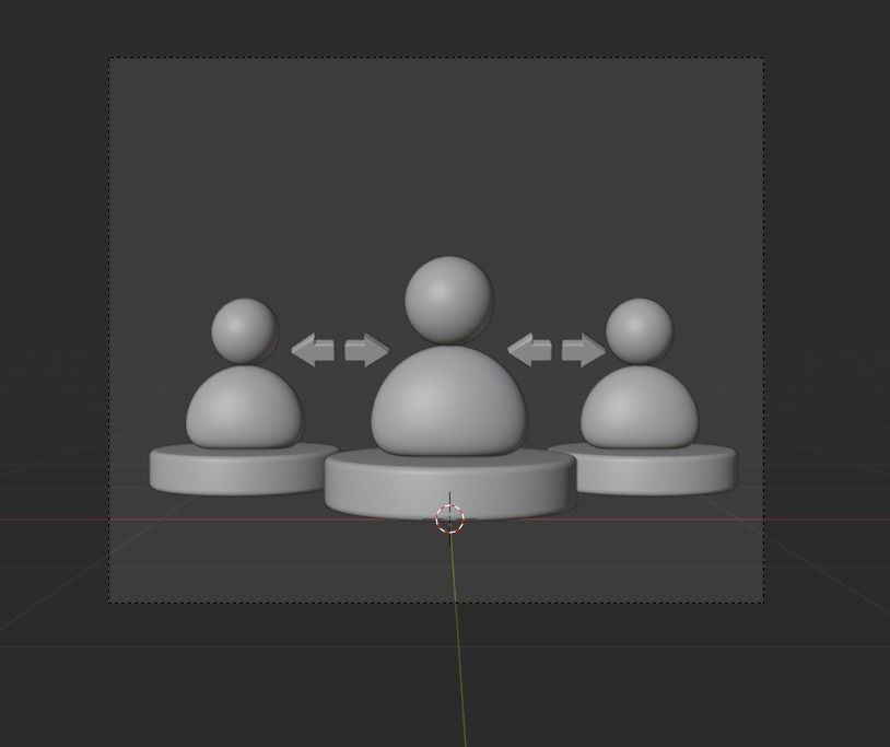 Online Business 3d Illustration  Icon Pack 3D model_12