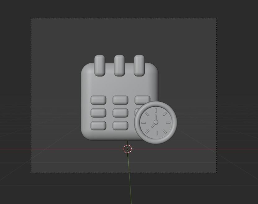 Online Business 3d Illustration  Icon Pack 3D model_24