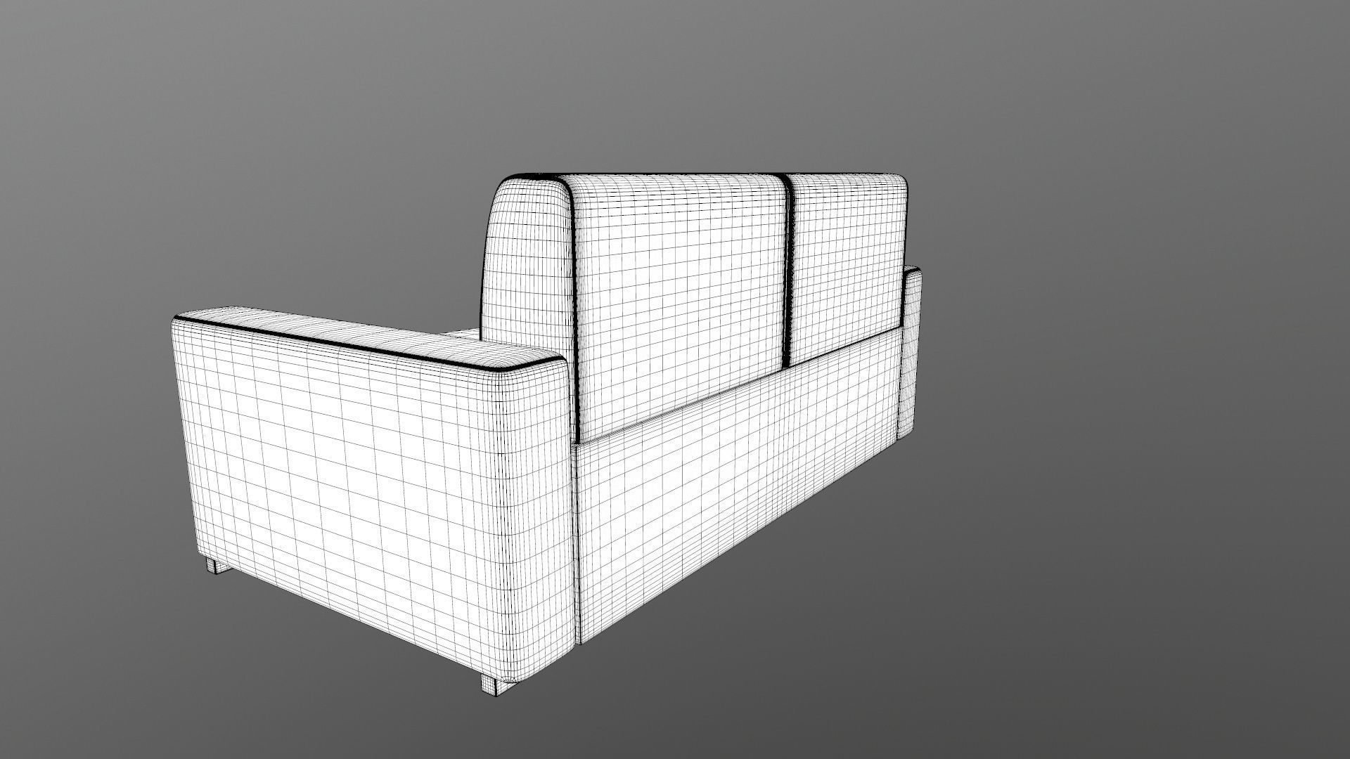 Sofa 2 Seater 3D model_20