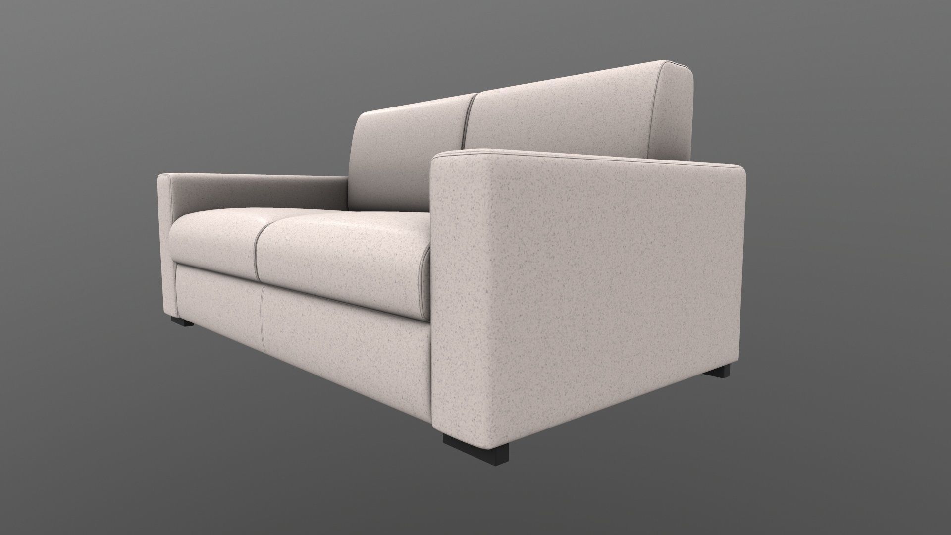 Sofa 2 Seater 3D model_3