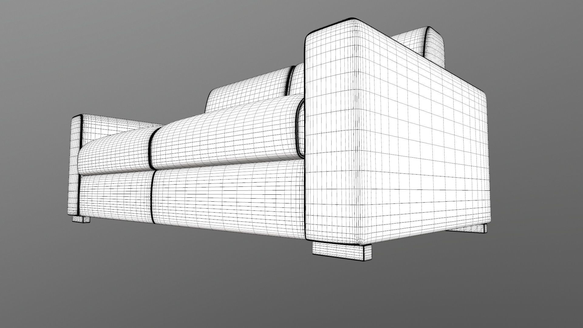 Sofa 2 Seater 3D model_17