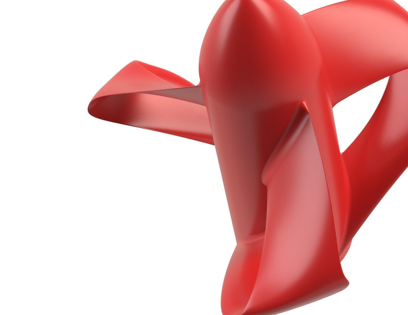 Toroidal propeller for submarines boats and ships 3D print model_27