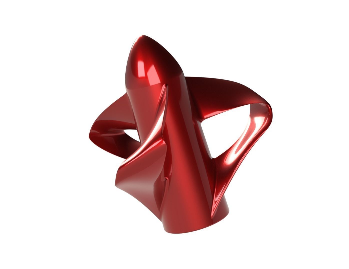 Toroidal propeller for submarines boats and ships 3D print model_16