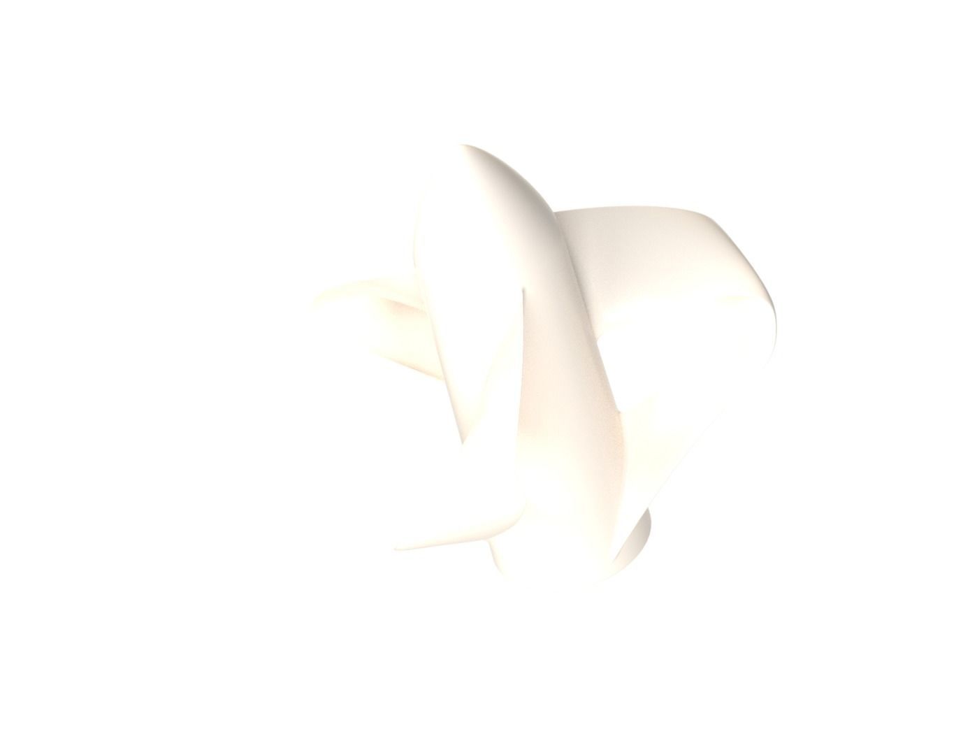 Toroidal propeller for submarines boats and ships 3D print model_29