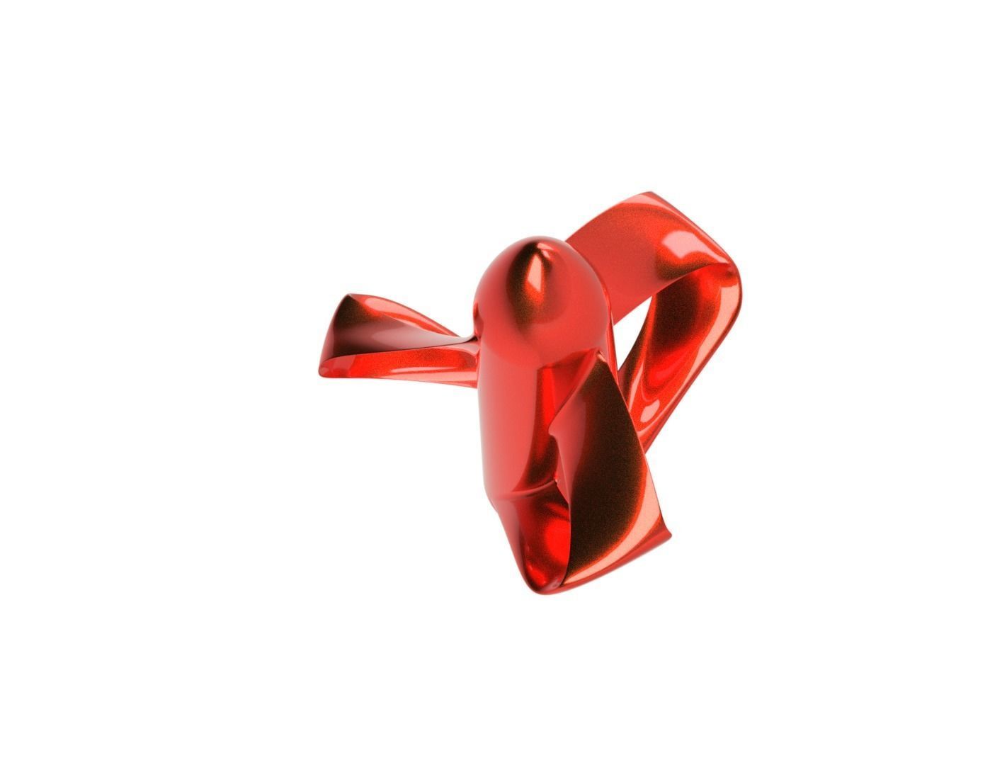 Toroidal propeller for submarines boats and ships 3D print model_18