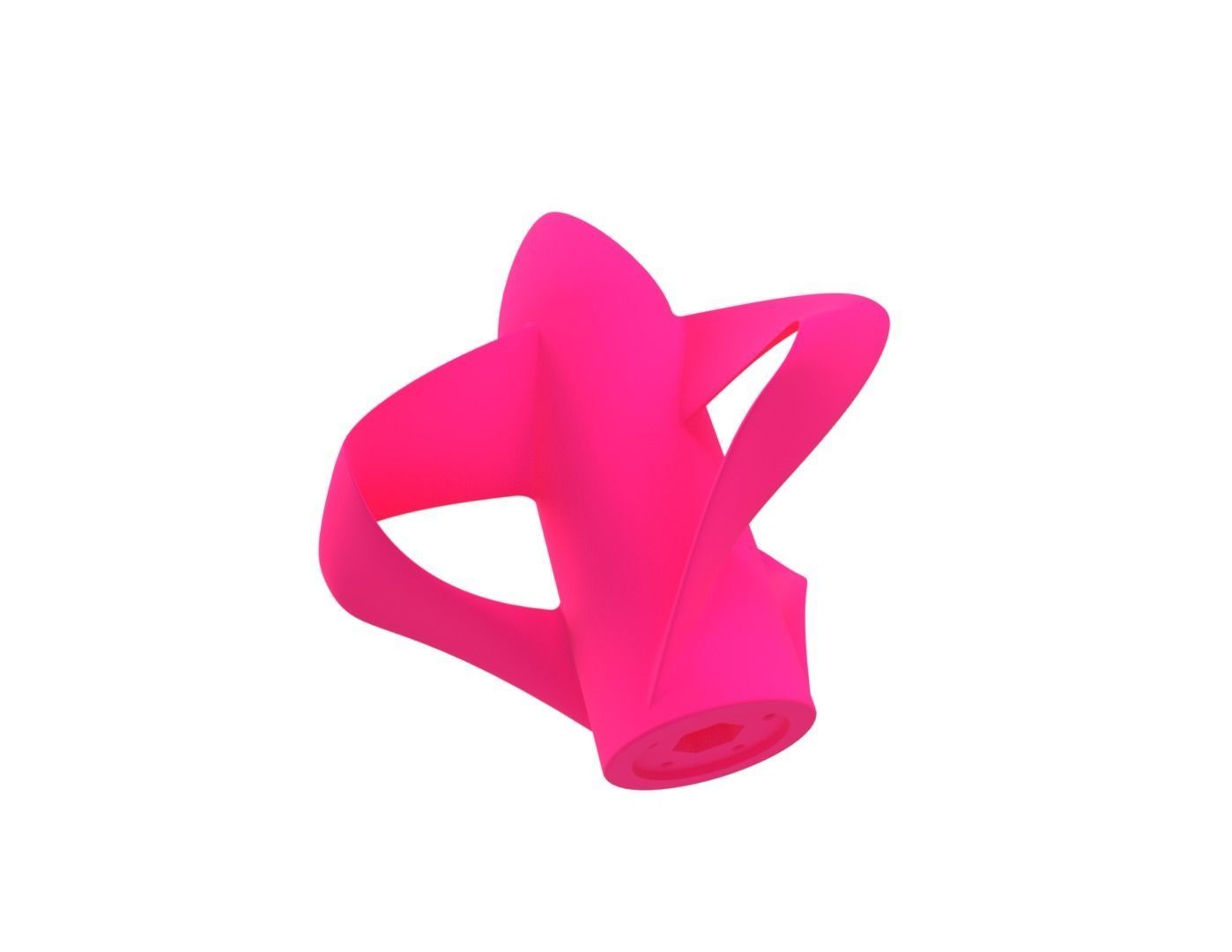 Toroidal propeller for submarines boats and ships 3D print model_22