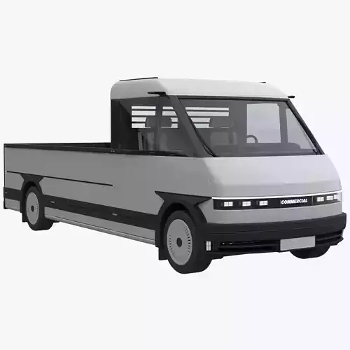 Generic EV Pickup truck 3D model