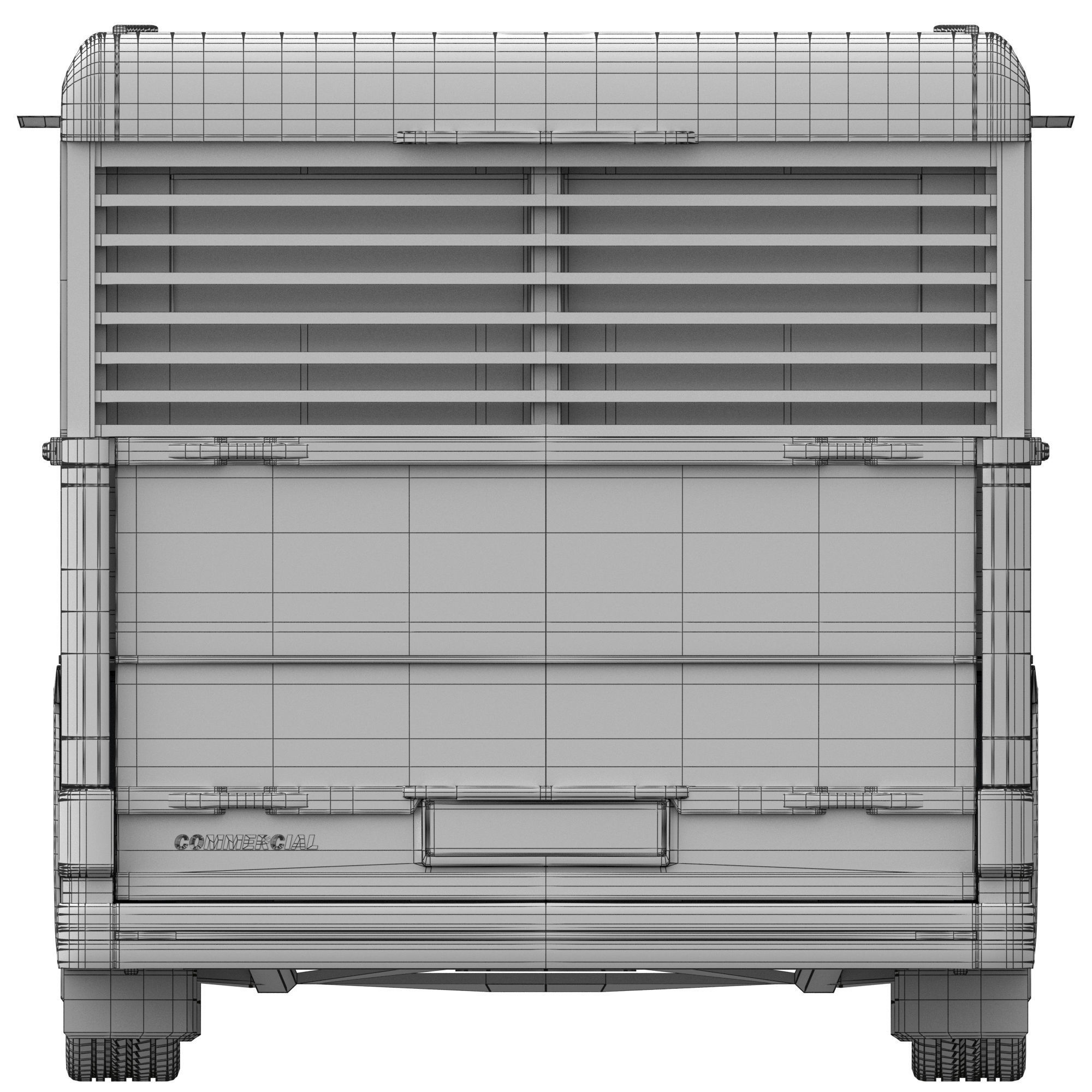 Generic EV Pickup truck 3D model_17