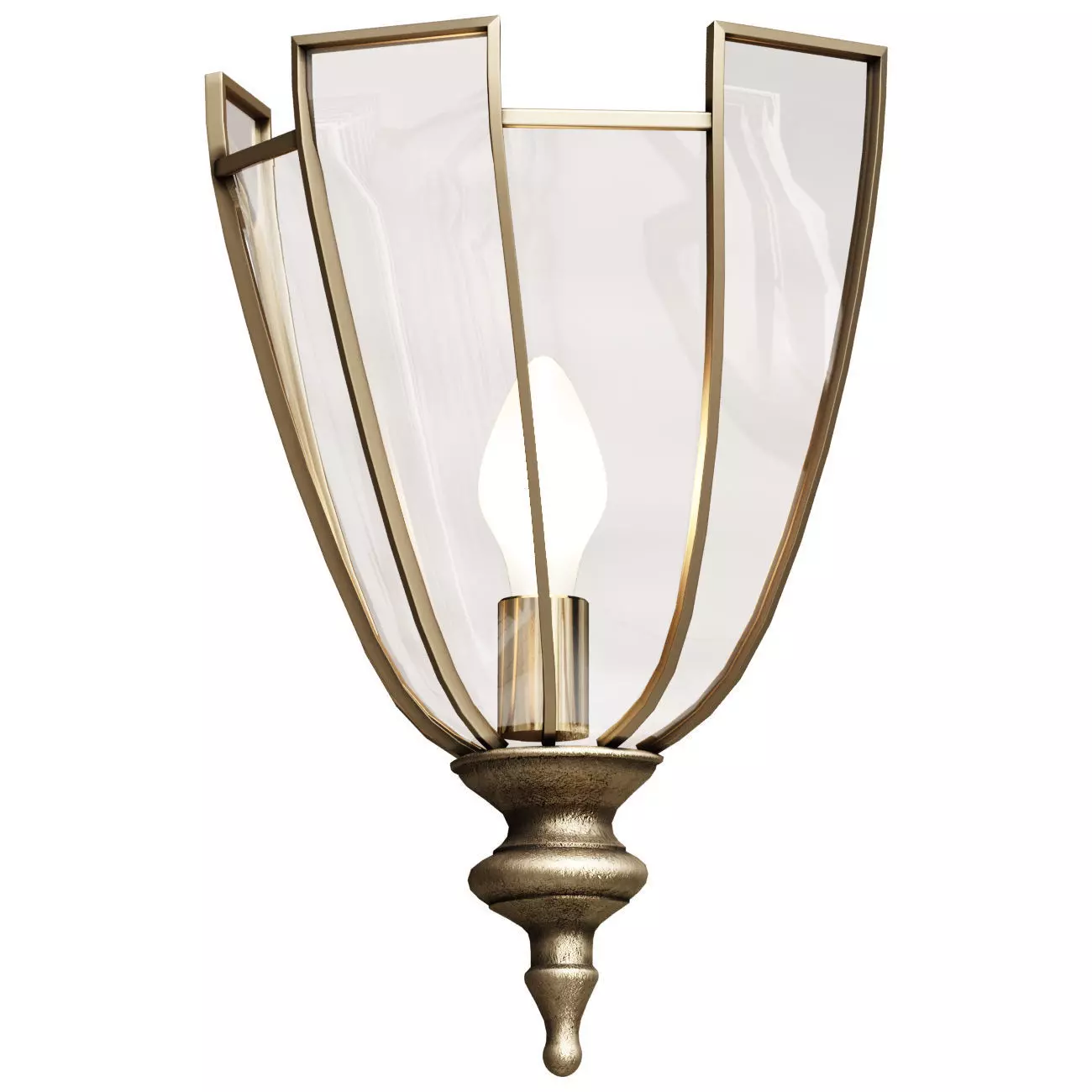 Light Crystal Wall Sconce UT22494 3D model_0