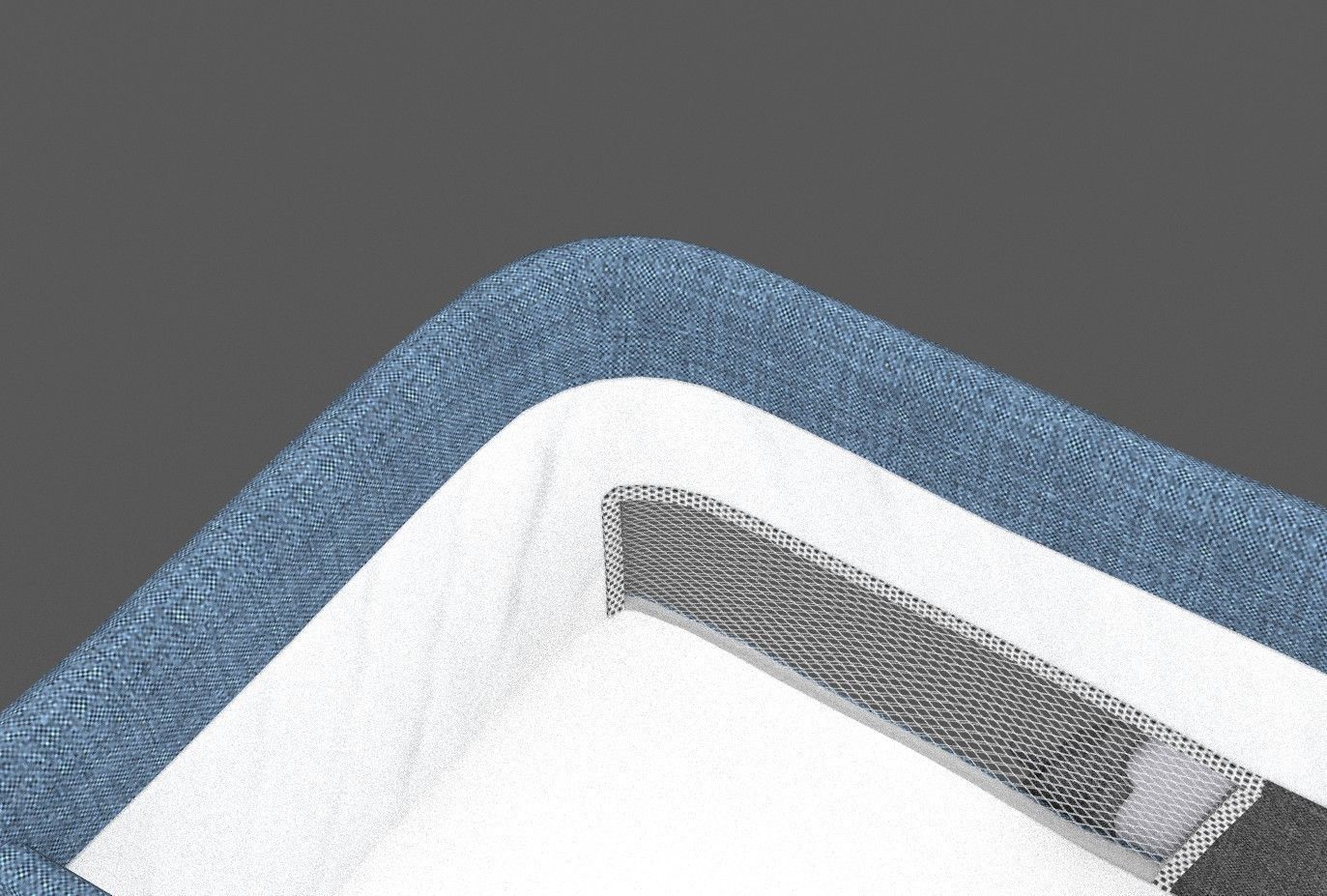 Craddle Low-poly 3D model_4