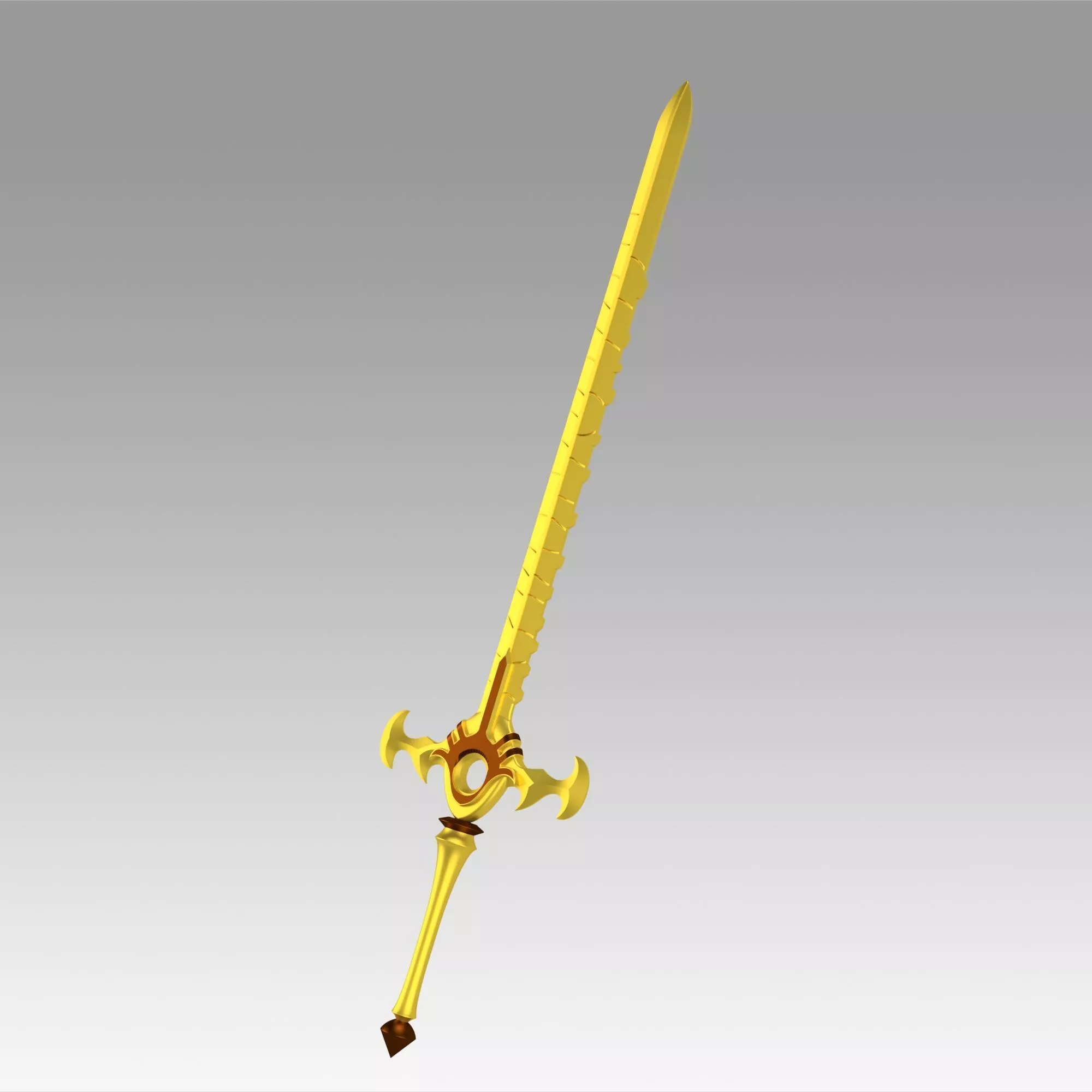 FE Three Houses Male Female Byleth Sword Cosplay Weapon Prop 3D print model