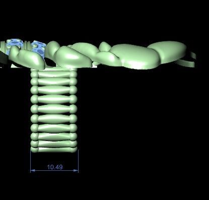 Mechanical Scorpion Ring 3D print model_16