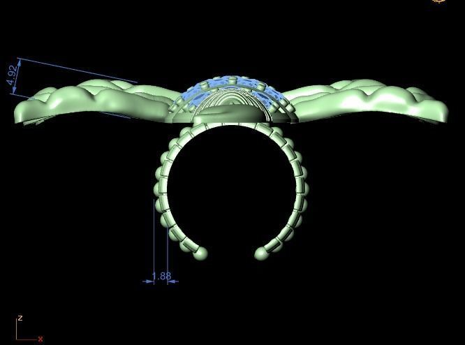 Mechanical Scorpion Ring 3D print model_18