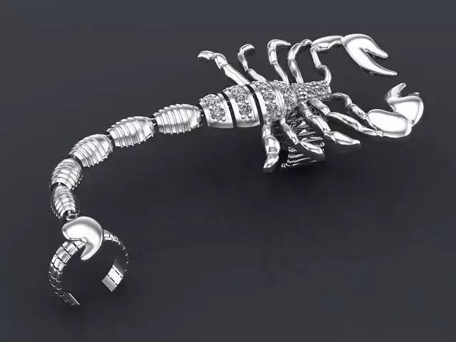 Mechanical Scorpion Ring