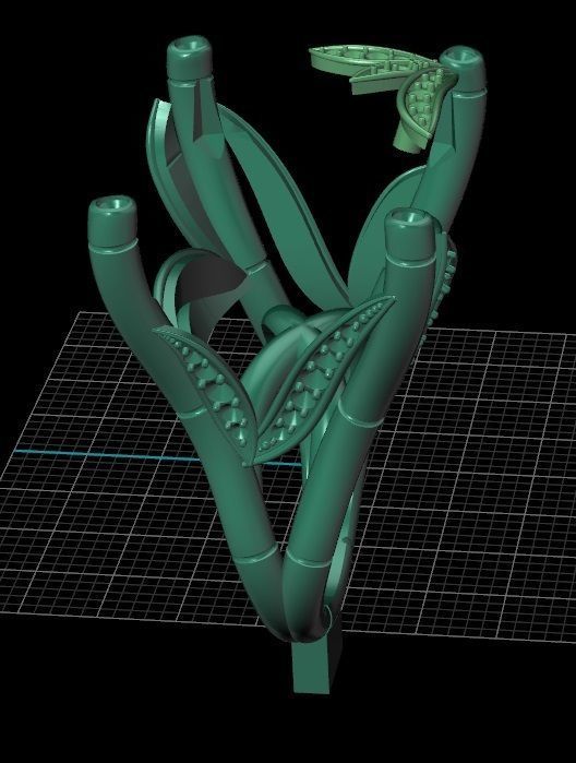 Ring Bamboo Carrera y Carrera 1 3D print model_8