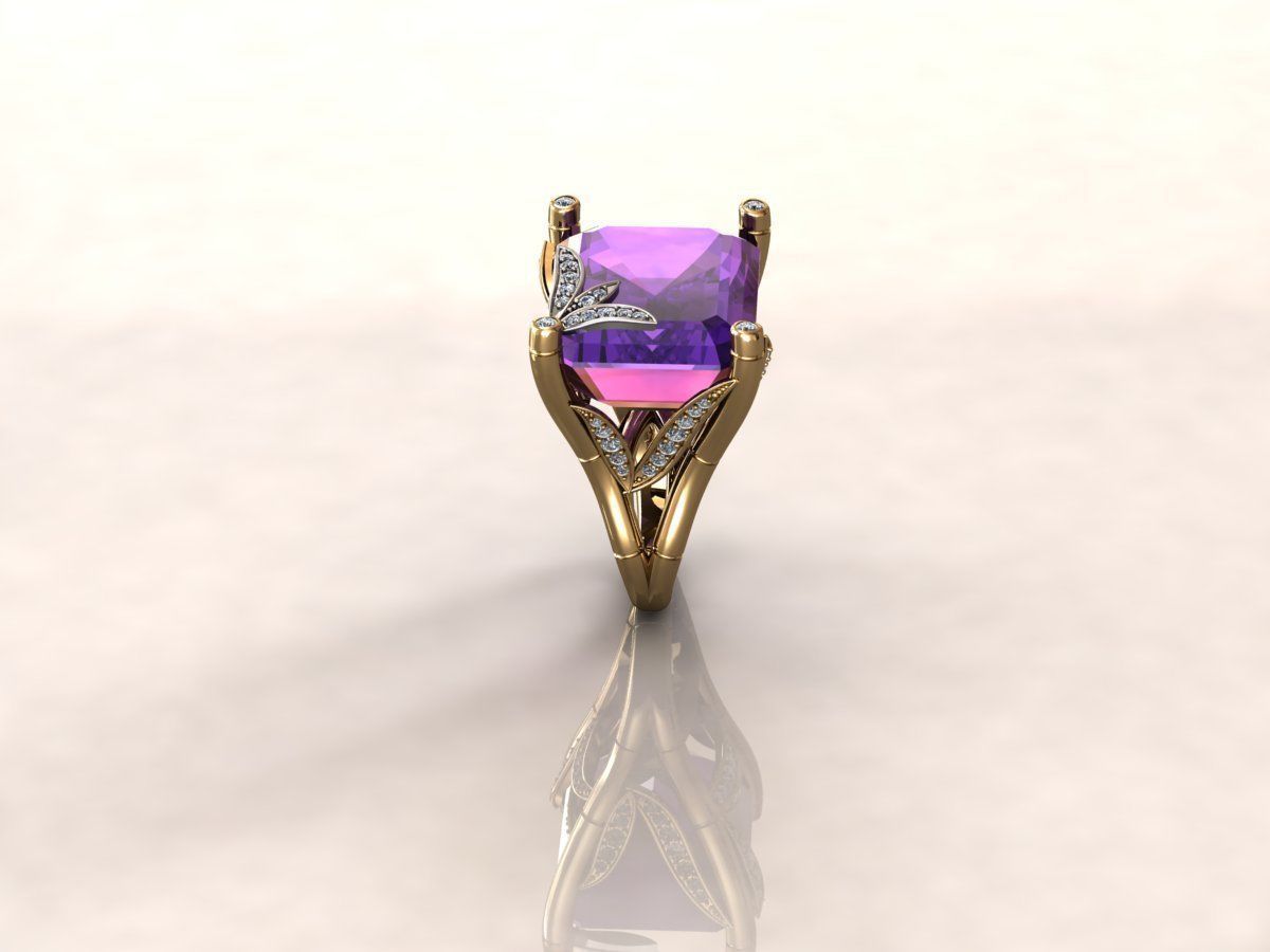 Ring Bamboo Carrera y Carrera 1 3D print model_4