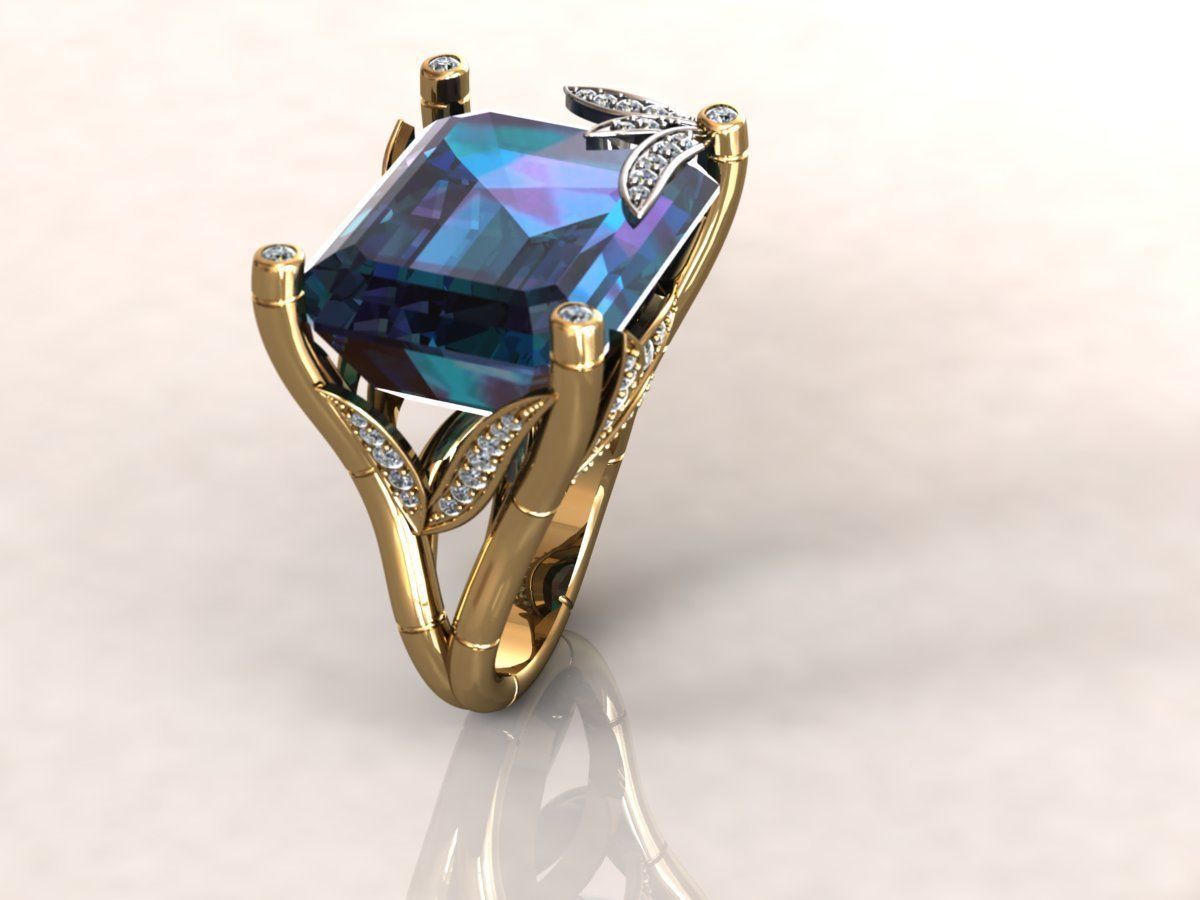 Ring Bamboo Carrera y Carrera 1 3D print model_5