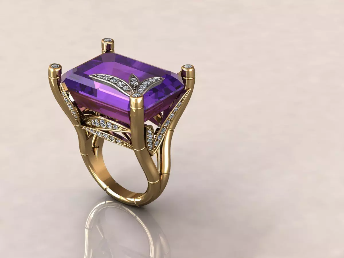 Ring Bamboo Carrera y Carrera 1 3D print model_0