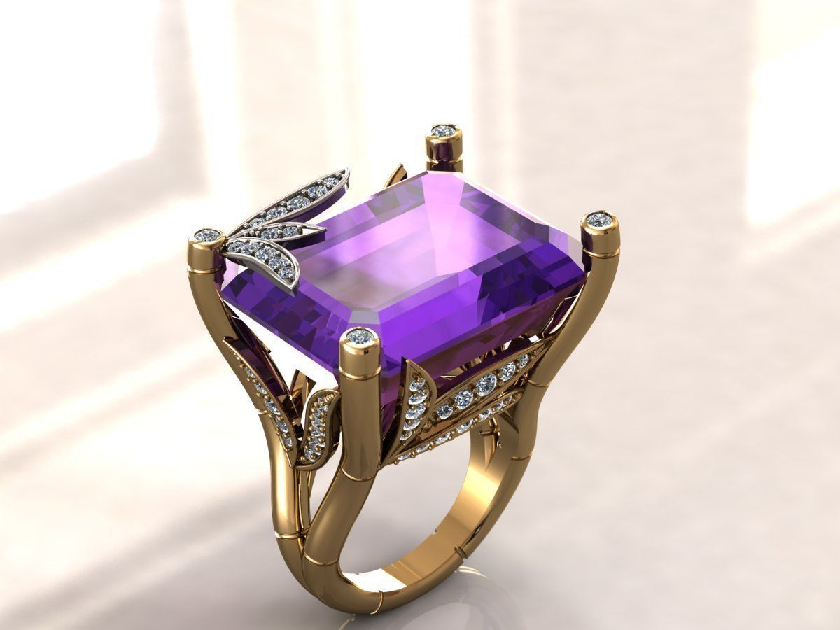 Ring Bamboo Carrera y Carrera 1 3D print model_3