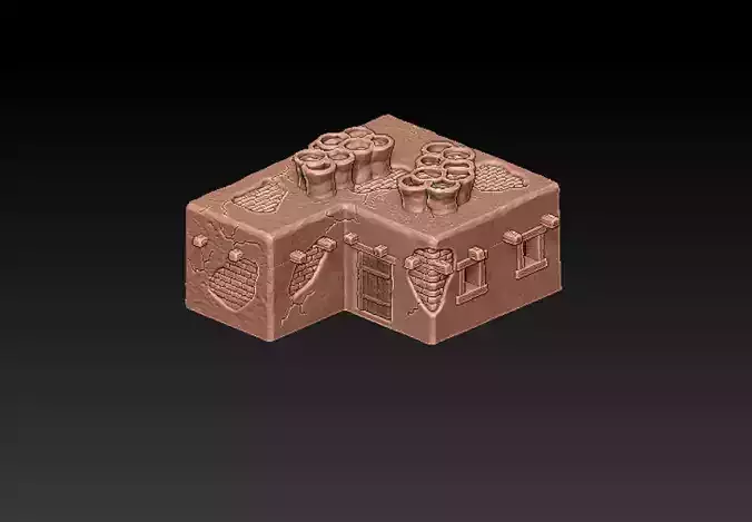 Terrain Scenery - Desert House 9 -