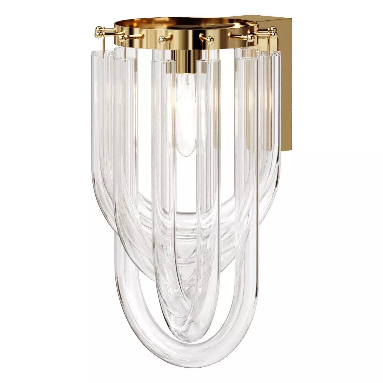 Murano wall lamp L07321 3D model_0