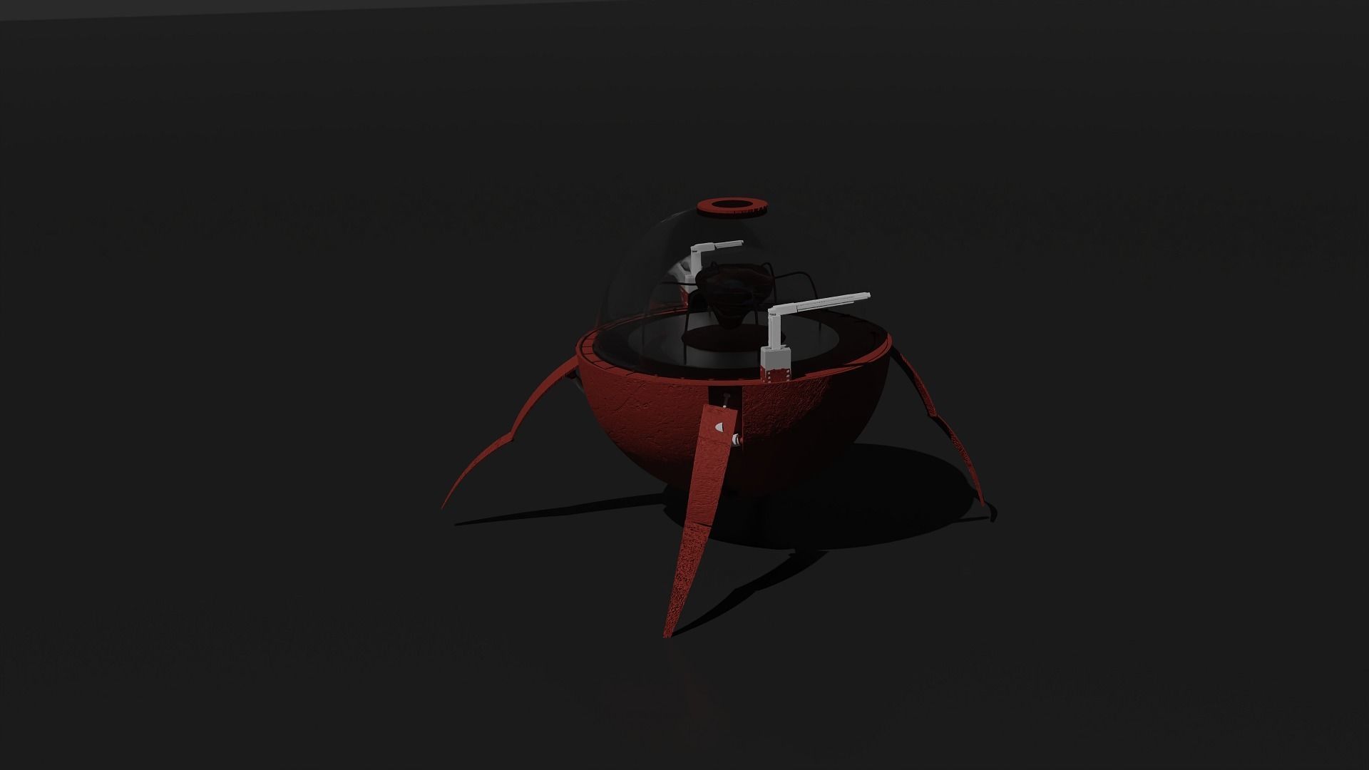 The Creature Within Low-poly 3D model_3