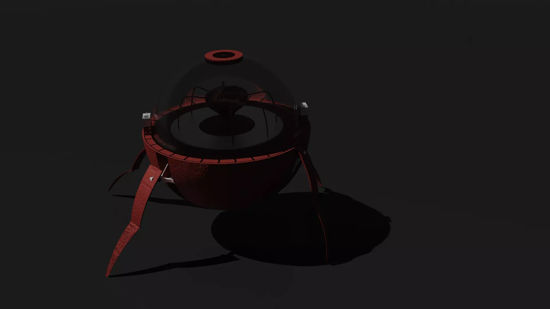 The Creature Within Low-poly 3D model_0